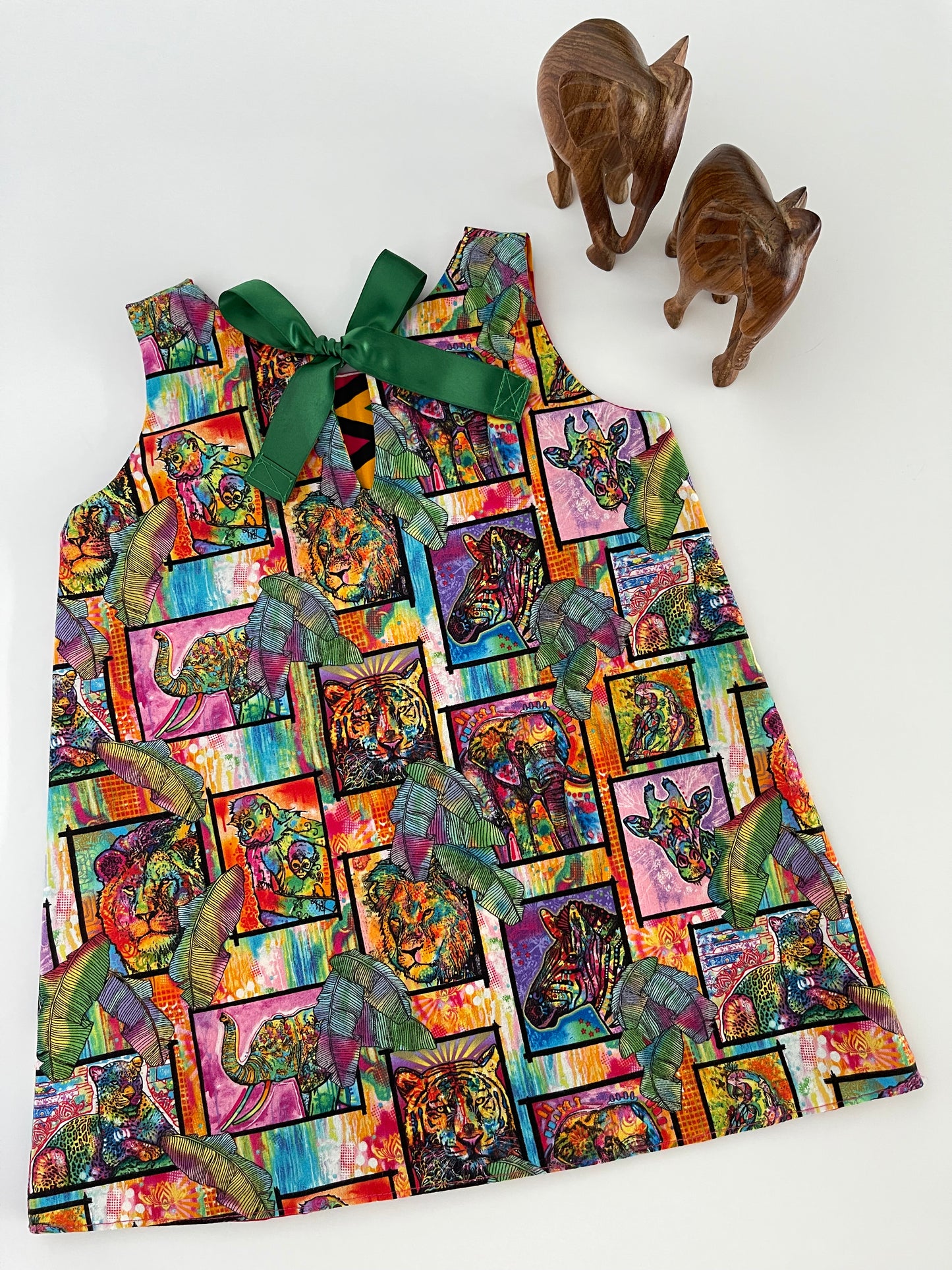 Reversible Pinafore dress
