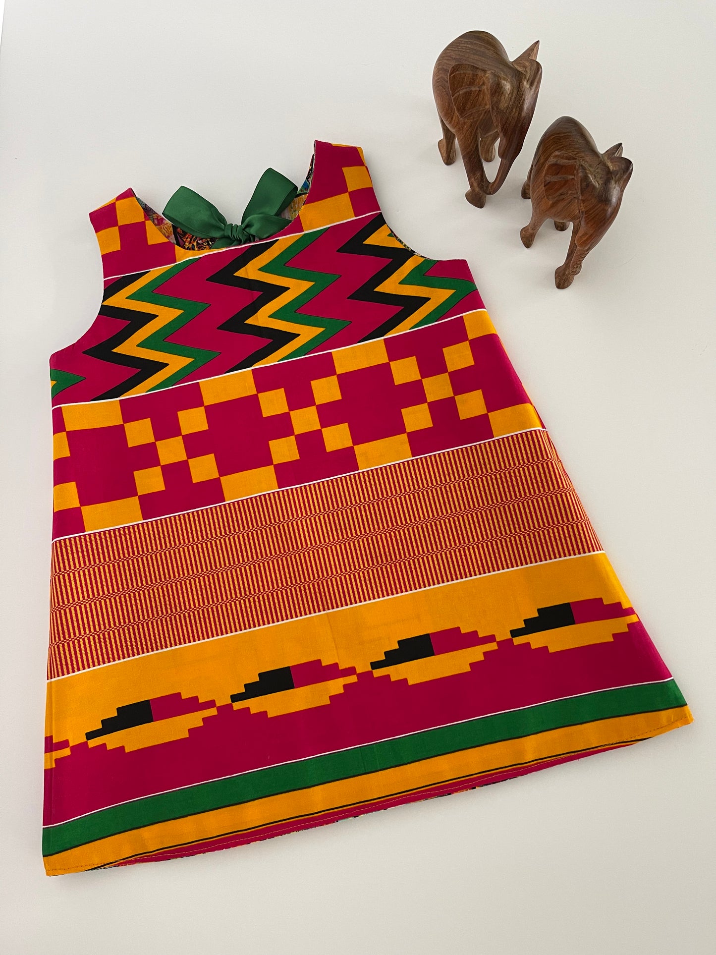Reversible Pinafore dress